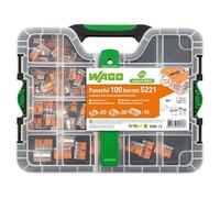Mallette WAGO 100 Bornes S221 (60x2E + 30x3E + 10x5E)