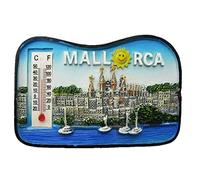 Mallorca Espagne Résine 3d solide Aimant de réfrigérateur souvenir Tourist Cadeau chinois Aimant fabriquée à la main Craft Creative Maison et décoration de cuisine magnétique Autocollant