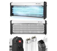 MalTec Destructeur d'insectes électrique - 60 W - Lampe anti-moustiques - Lumière UV - Pour intérieur