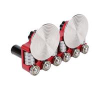 Malufain 2 Plieuse de Disques Métalliques pour Station | Réglable de 90 à 180 Degrés Plieuse de Tôle Manuelle Robuste pour Toiture, Corps en Aluminium anodisé.