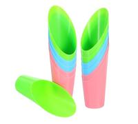 MALUGOGO 12 Pièces Pelles à Pot en Plastique pour Succulentes et Sol, Design Compact, Facile à Nettoyer, Solution Gain de Place pour Balcon et Coin Vert