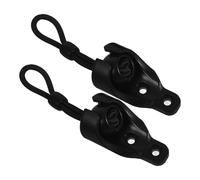 MALUGOGO 2ensembles Kit de Attaches Élastiques pour Stores Enrouleurs Fixation Stable pour Rideaux Intérieur et Extérieur Accessoires Pratiques pour Maintien Le Vent avec Vis et Bouchons