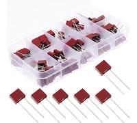 MALUGOGO Assortiment 1 Set en Plastique de Fusibles Temporisés 250 Volts Isolation et Résistance Feu, Temporisation 3,15 Ampères pour Petits Appareils Ménagers et Moteurs