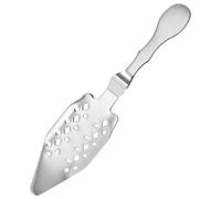 MALUGOGO Cuillère à Absinthe Filtre pour Cubes de Sucre et Glace en Acier Inoxydable 304 Outil Polyvalent Élégant Argenté pour Bars et Restaurants