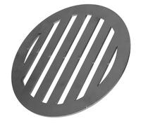 MALUGOGO Grille à Charbon de Bois Ventilation Améliorée en Fer Ronde pour Barbecue, Accessoire de Remplacement Compatible pour Barbecues et Camping