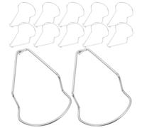 MALUGOGO Lot de 14 protège-lames en acier inoxydable pour tondeuse et tondeuse avec compatibilité universelle pour une utilisation sûre en extérieur