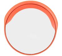 MALUGOGO Miroir Convexe de Sécurité pour Circulation Extérieure et Intérieure, Grand Angle, Résistant aux Températures Extrêmes, en Plastique et Métal, pour Angles de Route