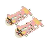 MALUGOGO Poulie de Guidage de Roue pour Meubles en Métal 2pcs Résistance à L'usure Kit de Remplacement pour Portes Coulissantes D'armoire et Dressing