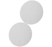 MALUGOGO Tapis de Cuisson Torchon à Pâtisserie Blanc 2 Pièces en Fibre de Verre Antiadhésif et Résistant Four, Cuisson Démoulage de Biscuits