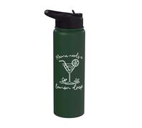 Mama Needs A Lemon Drop - Cocktail amusant pour maman stressée Stainless Steel Insulated Water Bottle