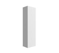 Mama Store Colonne Simple réversible en kit en Bois avec système d'ouverture Push and Pull, ingénierie, Blanc Brillant, Large