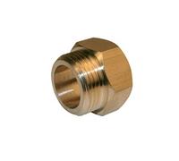 Mamelon à visser laiton F 26 x 34 pour tube en cuivre
