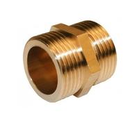 Mamelon à visser laiton M 33 x 42 pour tube en cuivre