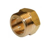 Mamelon à visser laiton M 33 x 42 pour tube en cuivre