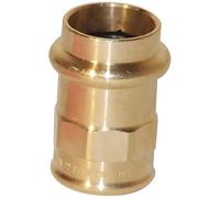 Viega Mamelon femelle en bronze Ø22 taraudé Ø26/34 – réf. 298128