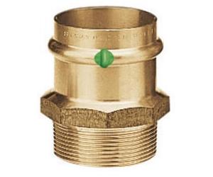 Mamelon bronze femelle cuivre - diamètre 18 fileté mâle 20/27 VIEGA