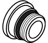 mamelon de connexion hansgrohe Talis 97220000