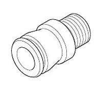 Mamelon Dornbracht 09240315190 49 mm