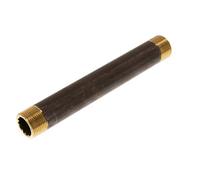 Mamelon double en laiton G 3/4'' 16 Bar DIN 2982 - 180mm