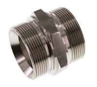 Mamelon double G 2'' en acier inoxydable 160 Bar - Hydraulique