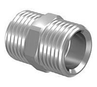 Mamelon double Uponor 1013894 G 2000 /2 AG, galvanisé, laiton
