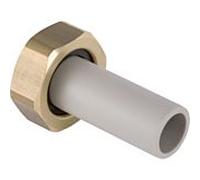 mamelon en plastique Geberit avec écrou-union 243007001 et joint plat