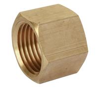 Mamelon femelle égal laiton à visser 1/2" - 15/21 Pronorm, lot de 2