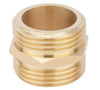 Mamelon double mâle égal 280 - 20x27 (3/4") - laiton