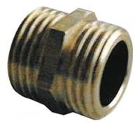Mamelon laiton égal mâle / mâle brut 26/34 BRICOZOR