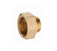 Mamelon laiton femelle - mâle réduit F1'1/2 (40x49) - M1'1/4 (33x42) - 169-4033L1