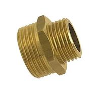 Mamelon laiton réduit double mâle 20x27-15x21 | Boutté 19M