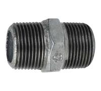 Mamelon Mâle-Mâle en Fonte Malléable Galvanisée - 2''