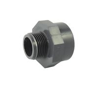 Mamelon PVC pression réduit femelle 33x42 mâle 26x34