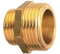Mamelon réduit double mâle 26/34X15X21 laiton - GARIS - D050035 G