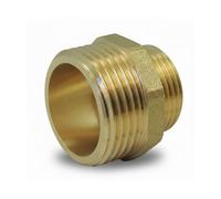 Mamelon Réduit Laiton Mâle/Mâle PN16 - Raccord Filetage Gaz Plomberie - Ø A: 3'' | Ø B: 2''1/2