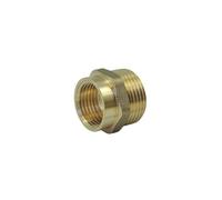 Mamelon réduit male femelle en laiton - Ø A: 3/4'' | Ø B: 1/2''