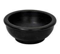 MaMeMi Coupelle à Encens en Stéatite - Ø10 cm Hauteur 3 cm, Bleue Peinte à la Main | Brûleur Rond Résistant à la Chaleur pour Charbon et Sable | pour Encens, Herbes et Résines