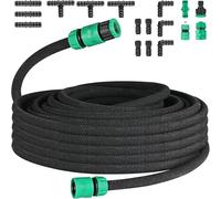 MAMIZO Tuyau d'arrosage, micro-poreux de Gardena pour Irrigation Goutte à Goutte pour Arrosage, Jardins, Pelouses, Terrasses, Flexible Irrigation Kit (30m)