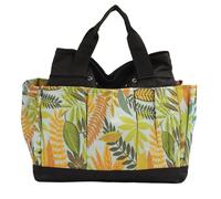 MAMJENNI Sac à Outils de Jardin, Grande capacité, Plusieurs Poches, Polyester 600D Durable, poignée Solide, Fermeture à Boucle en métal pour Le Rangement extérieur