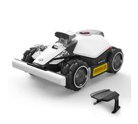 MAMMOTION LUBA Mini 2 AWD 1000 Robot Tondeuse avec Support de Nettoyage | AI Vision à Tri-Caméra, Positionnement NetRTK, Auto-Cartographie, DropMow, Pentes 80% (Expédiés Séparément)