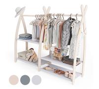 MAMOI® Porte-manteau pour chambre d'enfant | porte-manteau pour enfant 95x106x32cm / 53x95x32cm | porte-manteau pour enfant | porte-manteau