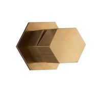 Mamoli Hexagonal Mitigeur de douche monocommande pour 1 sortie, PACK avec corps d’encastrement, 356000000027,