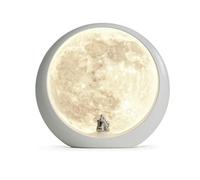 mamre Veilleuse Super Lune - Lampe De Table à Intensité Variable Pour La Décoration De La Maison Et Cadeau Unique Pour Les Anniversaires, Les Mariages, La Saint-Valentin et Noël