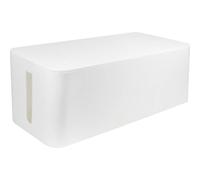 LogiLink Boîte de gestion de câbles grande 407 x 157 x 133,5 mm blanche