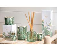 Manahee Design | Bougie parfumée cire multicolore | Evergreen & Silver Birch | 28 cm x 9 cm x 6.5 cm