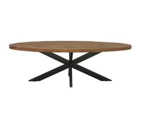 Manaus-table à manger ovale 10 personnes 240 cm en bois massif