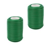 MANCHAP Lot de 2 Fil de Serrage pour Jardin, Rouleaux de Fil de Jardin - 3,5 mm x 20 m - Vert - pour Plantes grimpantes et vignes