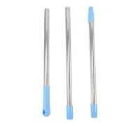 Manche à Balai de Rechange en Acier Inoxydable, Tige Filetée Américaine | Argenté, Conception Démontable Crochet, Solide et Résistante à Rouille, Usage Domestique Style Aléatoire