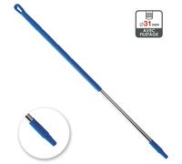 Manche aluminium 1m30 bleu