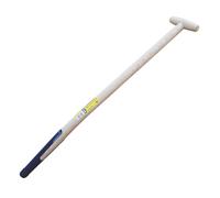 Outils Perrin – Manche tourné percé 80 cm pour fourche à bêcher à soie avec ferule